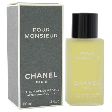 chanel pour monsieur after shave